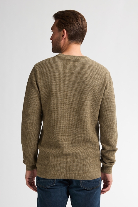 Petrol Industries men knitwear round neck basic